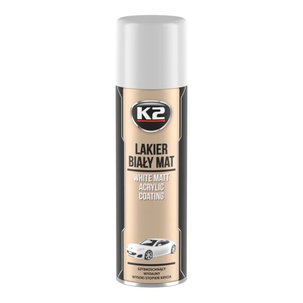K2 LAKIER AKRYLOWY BIAŁY MAT 500ML