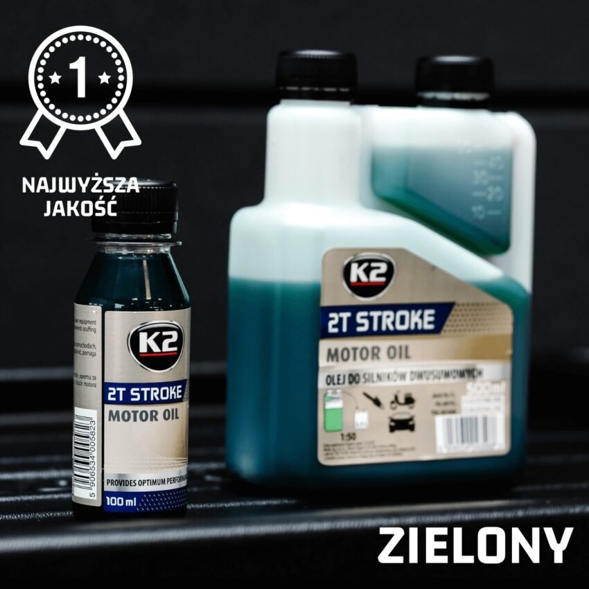 K2 2T STROKE OIL 100ML ZIELONY - Image 5