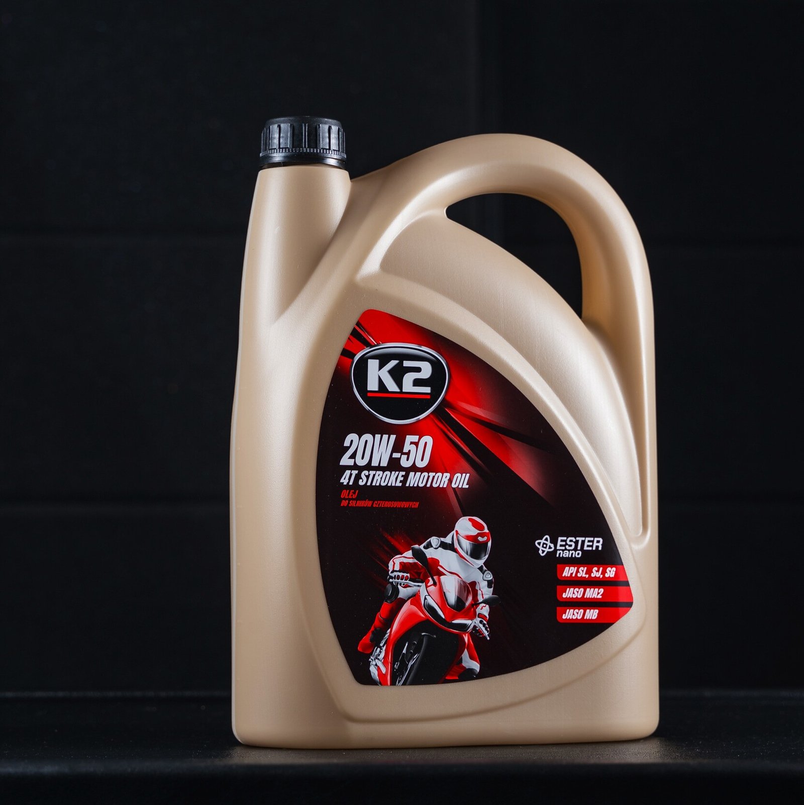 K2 20W-50 4T STROKE MOTOR OIL 4L - Image 4