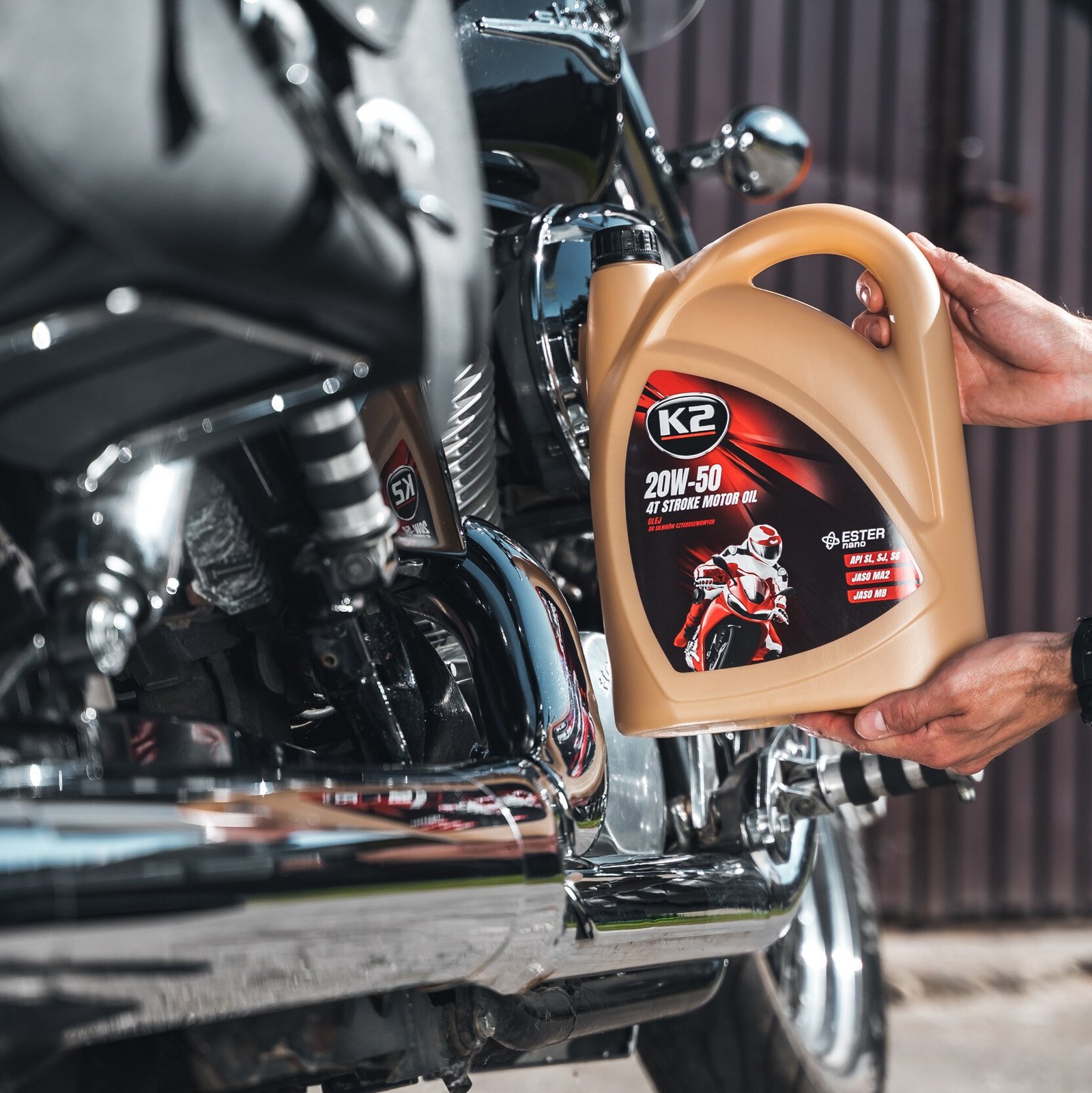 K2 20W-50 4T STROKE MOTOR OIL 4L - Image 2