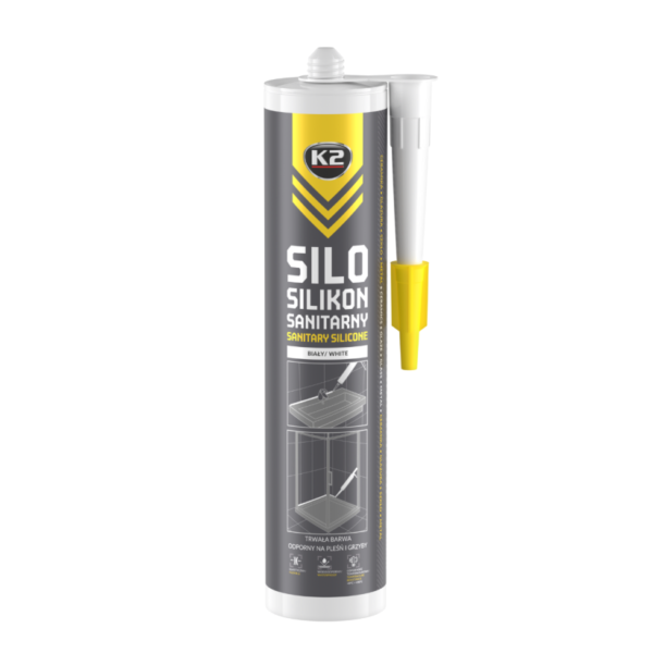 K2 SILO SANITARY SILICONE WHITE 300ml