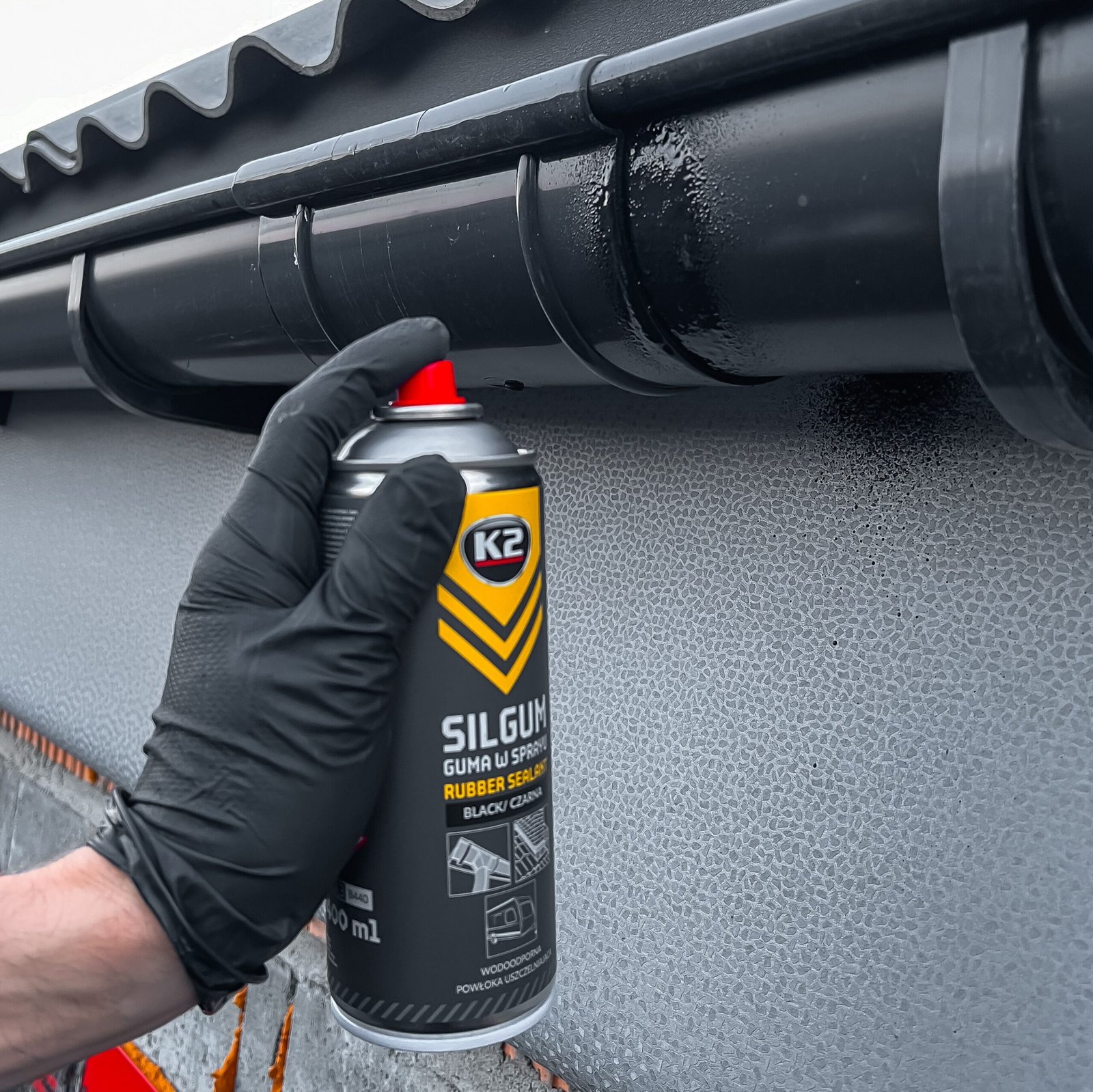 K2 SILGUM E ZEZË 400ml Veshje fleksibile izoluese - Image 8