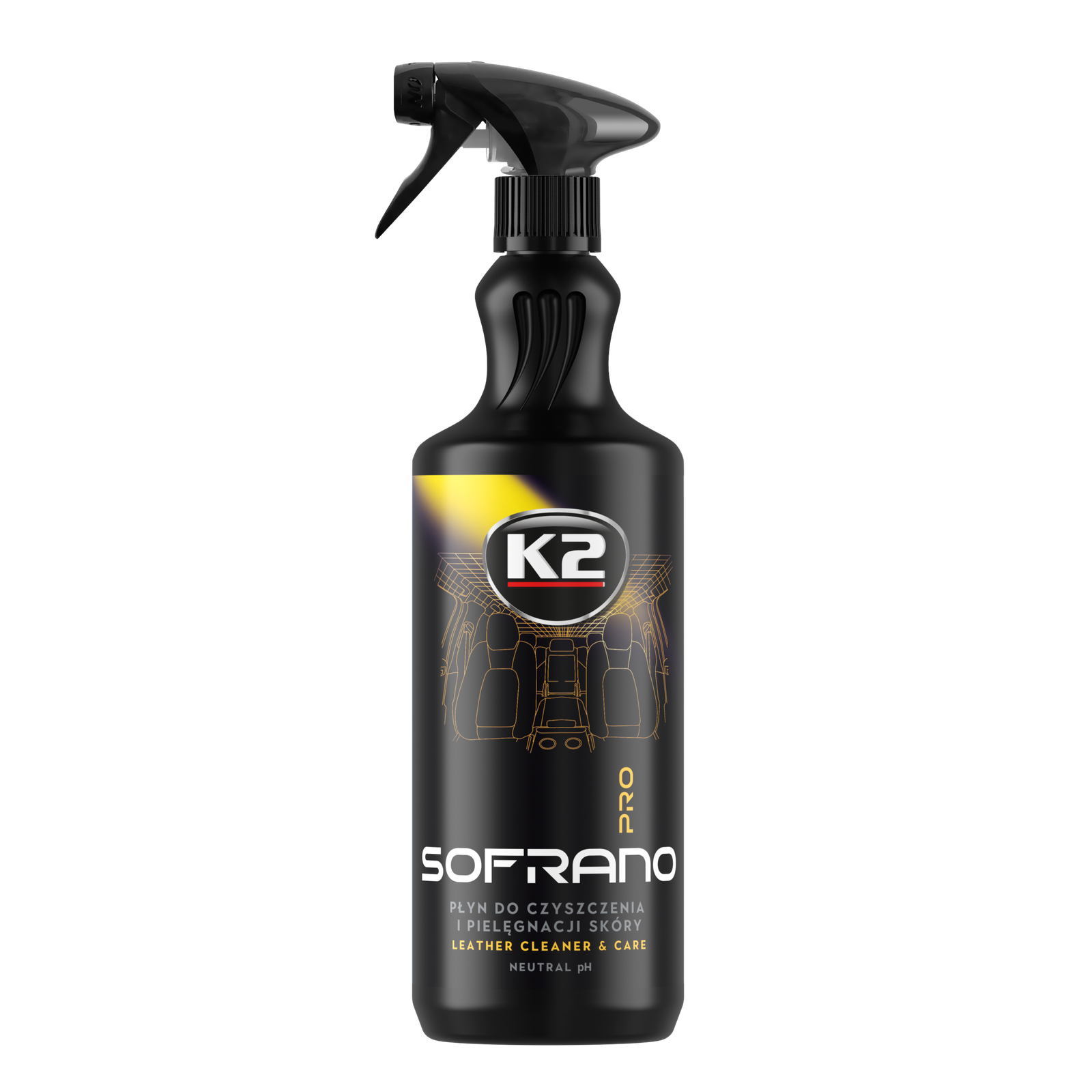 K2 SOFRANO PRO 1L Kujdeset dhe pastron lëkurën