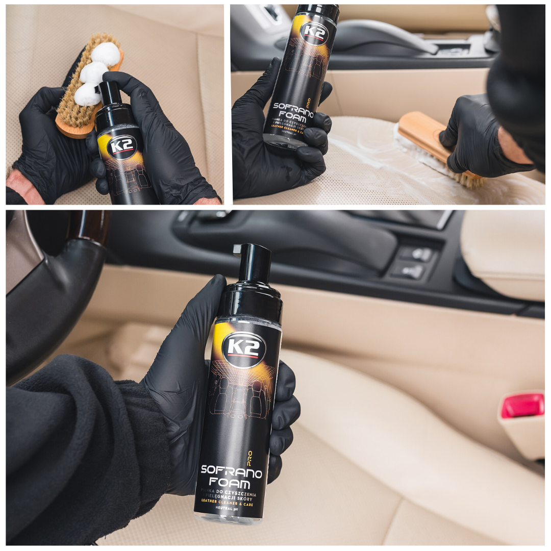 K2 SOFRANO FOAM PRO 200ml Leather cleansing and care foam - Image 7