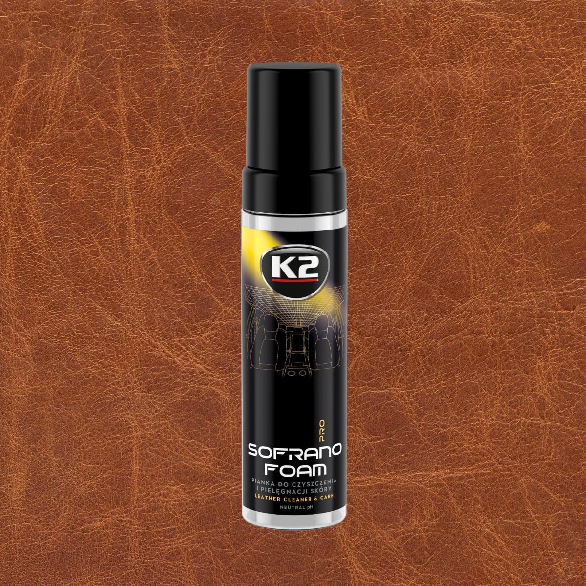 K2 SOFRANO FOAM PRO 200ml Leather cleansing and care foam - Image 11