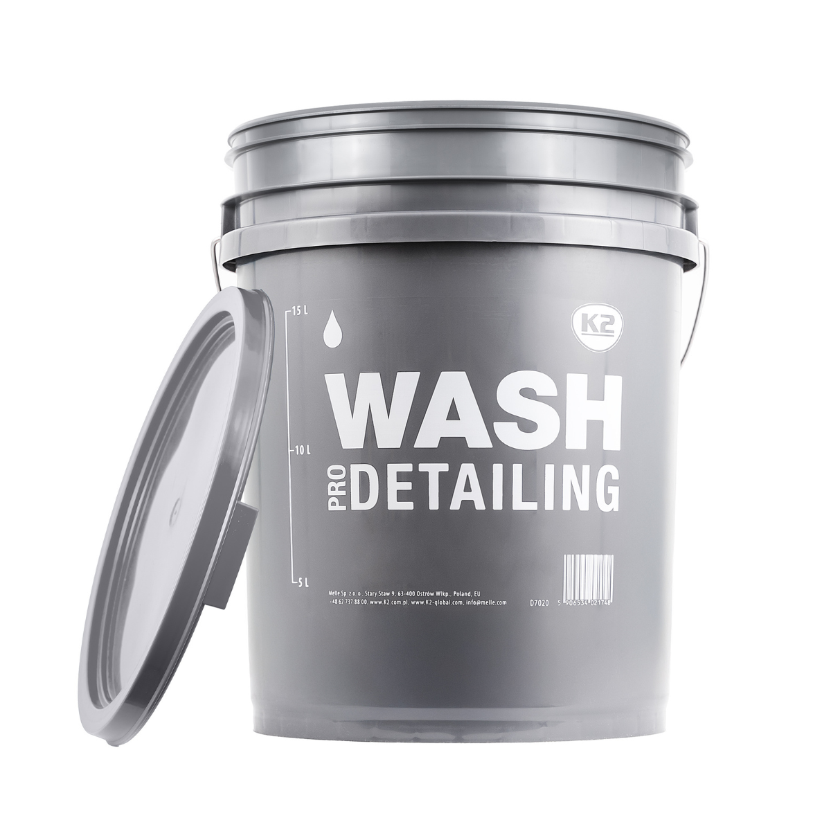 K2 DETAILING BUCKET "WASH" 20L For washing - Image 2