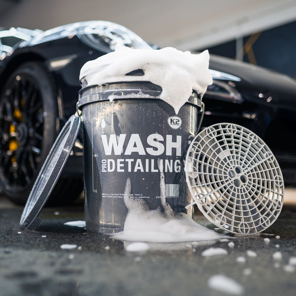 K2 DETAILING BUCKET "WASH" 20L For washing - Image 9