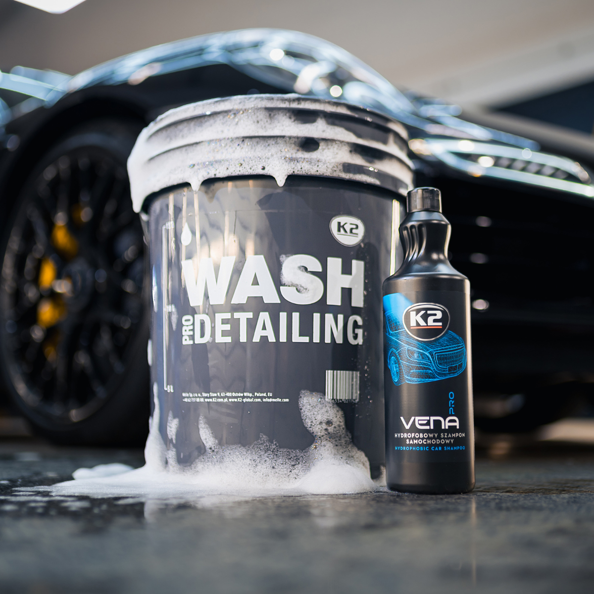 K2 DETAILING BUCKET "WASH" 20L For washing - Image 7