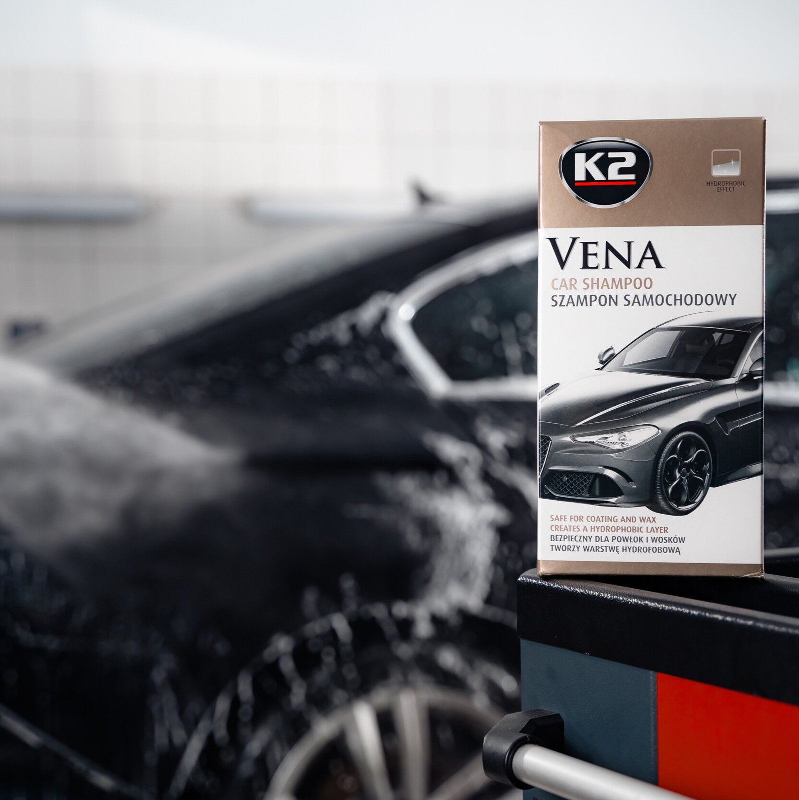 K2 VENA 1L Hydrophobic car shampoo ceramic - Image 3