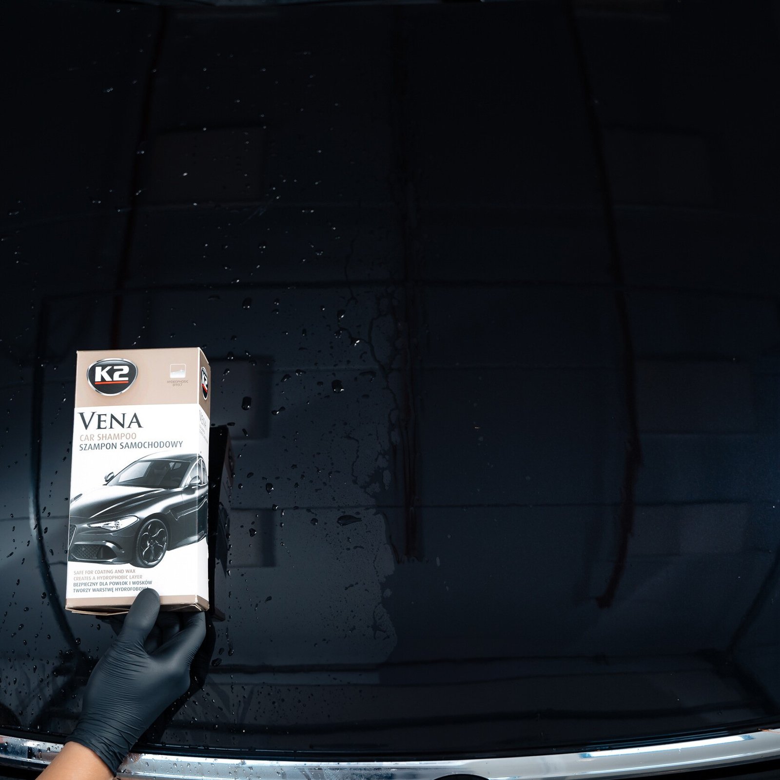 K2 VENA 1L Hydrophobic car shampoo ceramic - Image 10