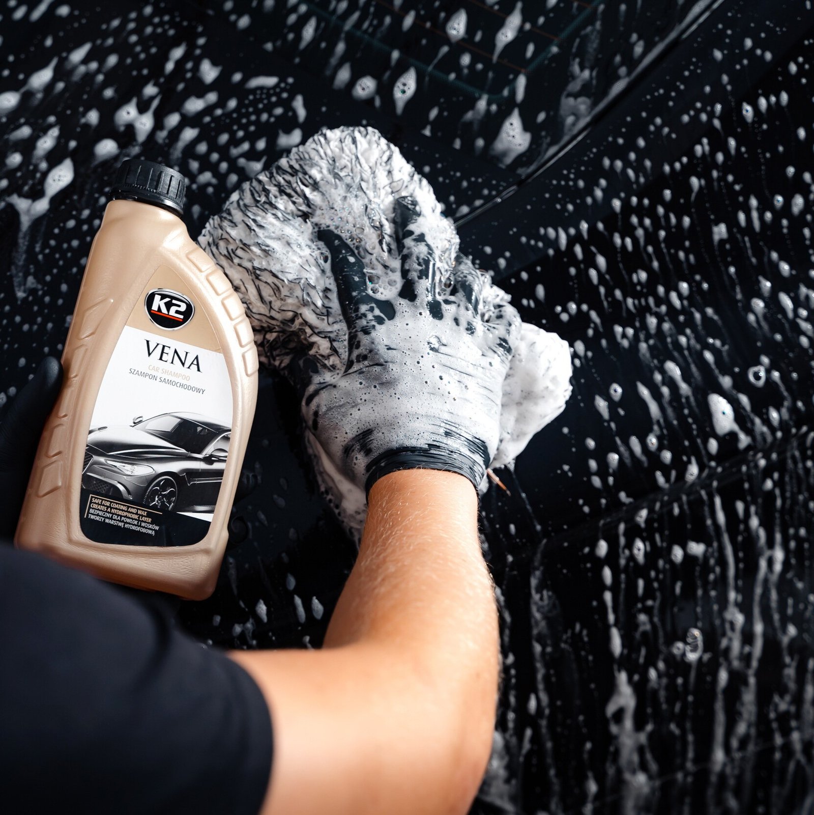 K2 VENA 1L Hydrophobic car shampoo ceramic - Image 8