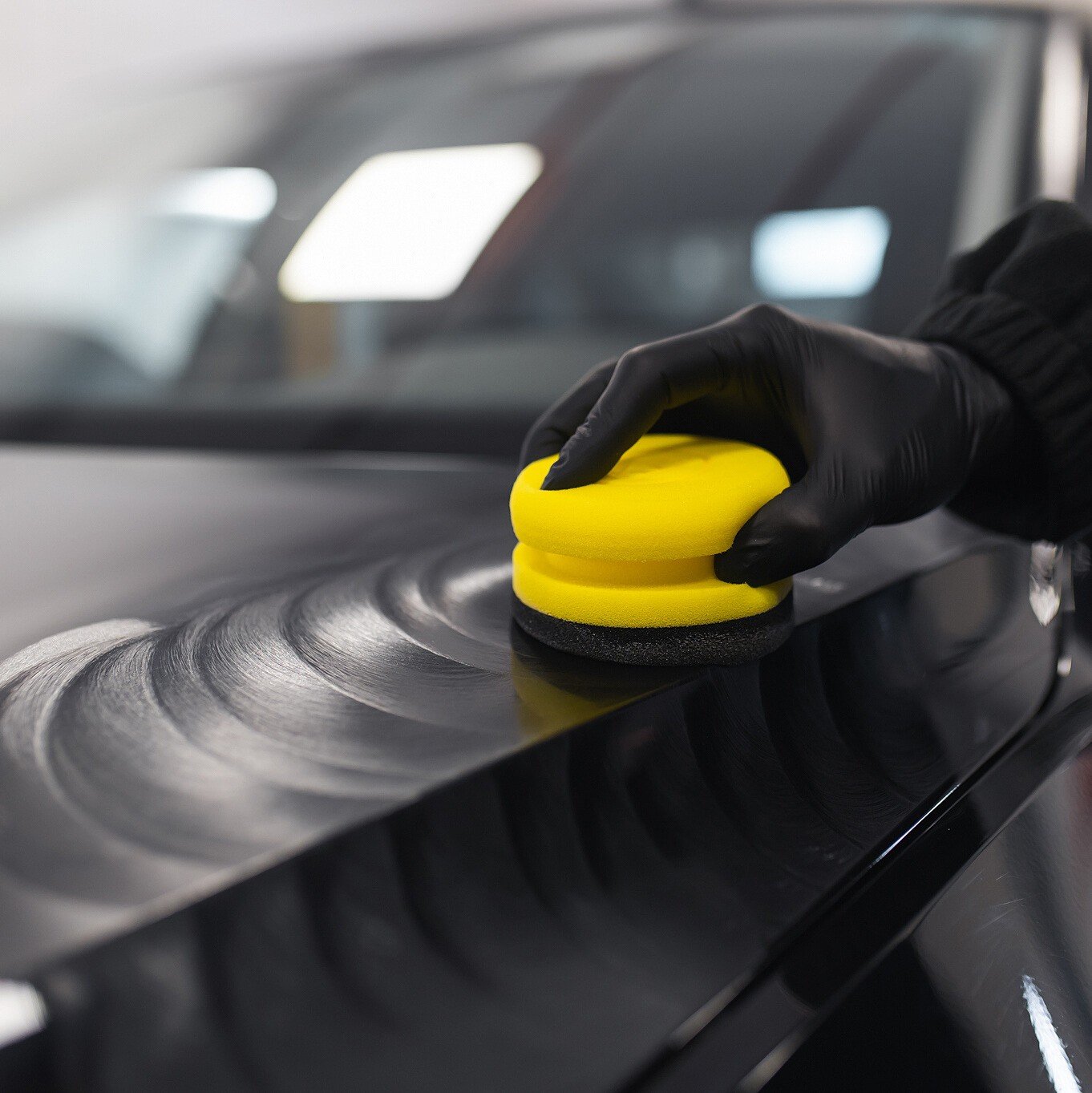 K2 SPONGE APPLICATOR WITH WAX HOLDER - Image 3