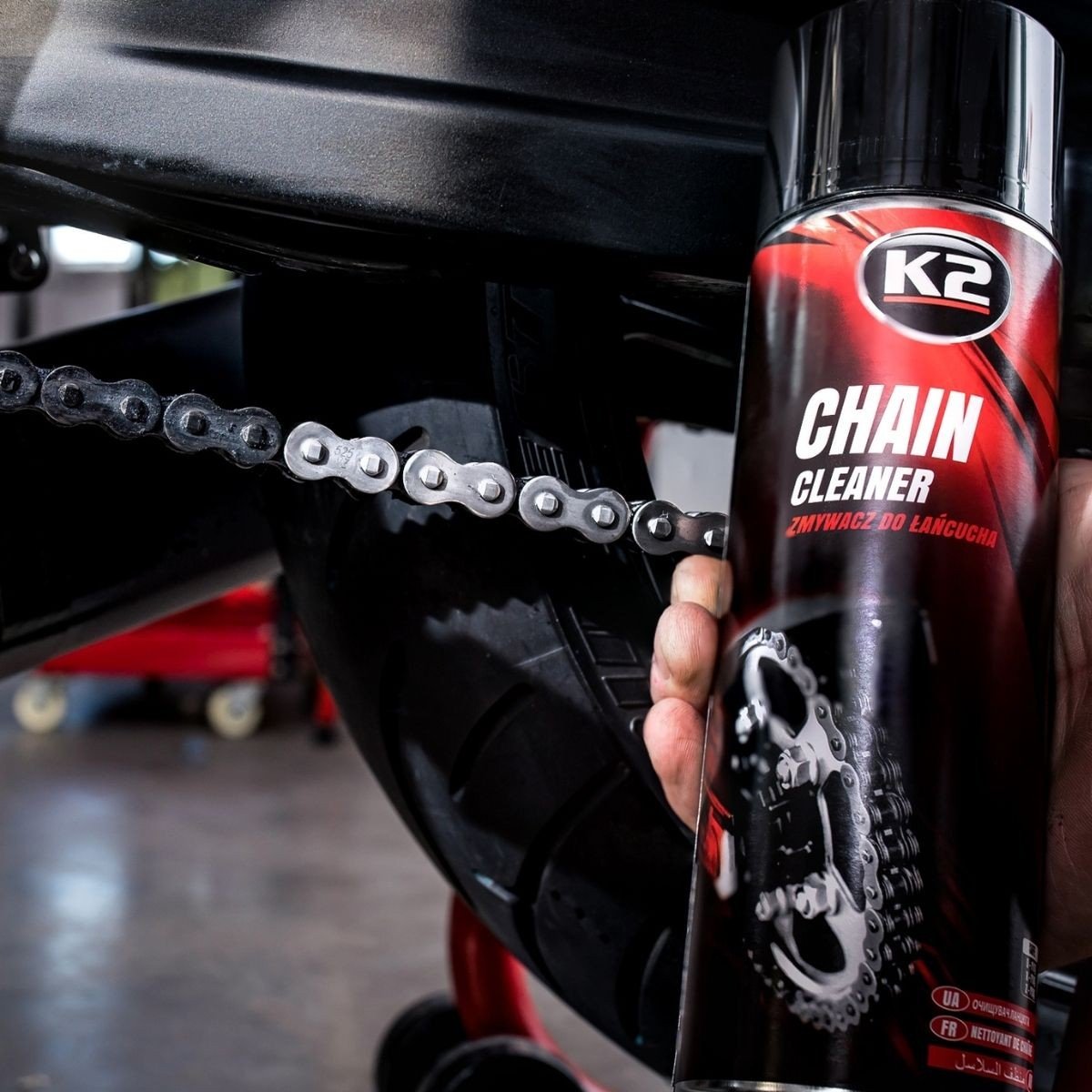K2 CHAIN REMOVER 500 ML Motorcycle chain cleaner - Image 4