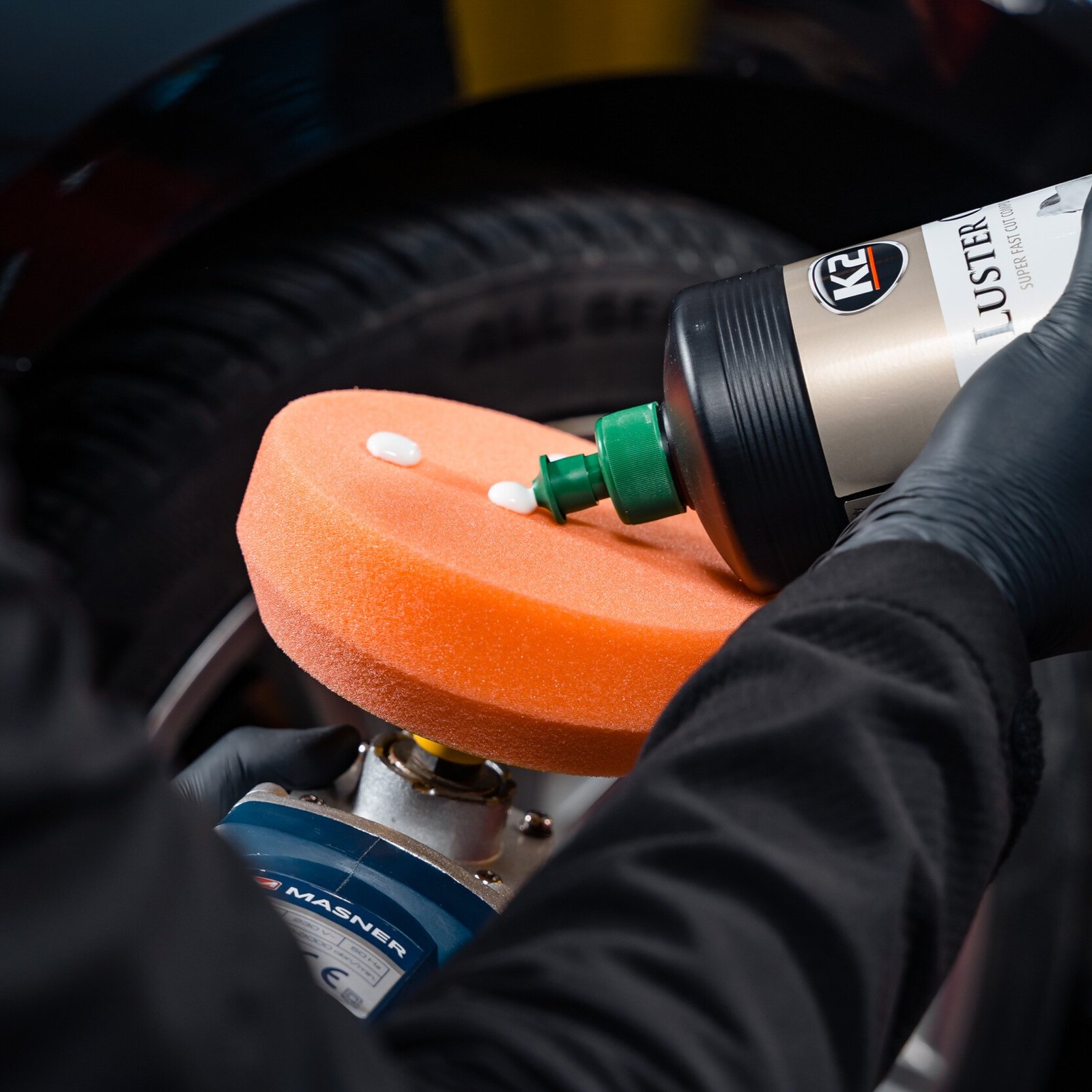 Sfungjer lustrimi K2 DURAFLEX me kokrrizim mesatar, fileto M14 - Image 6