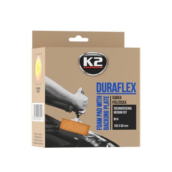 Sfungjer lustrimi K2 DURAFLEX me kokrrizim mesatar, fileto M14