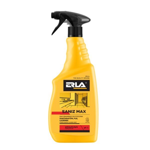ERLA SANIZ MAX 750 ml Agjent i fuqishëm kundër gurzave për pastrim të thellë