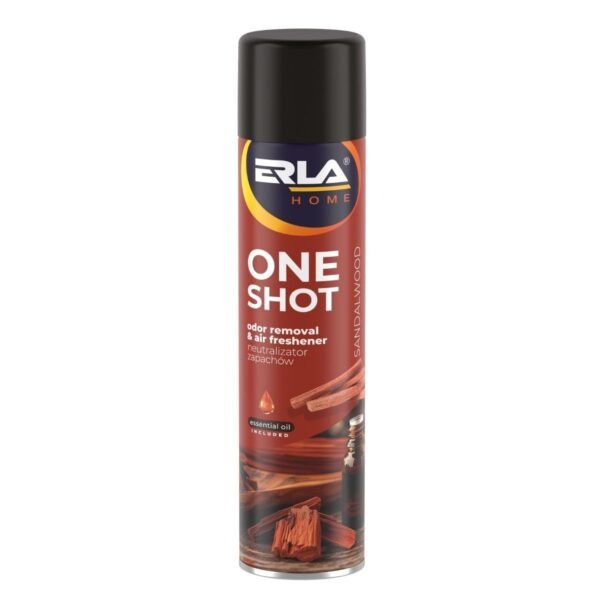 ERLA ONE SHOT SANDALWOOD 600 ml Neutralizues erërash